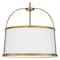 Quoizel York 4-Light Weathered Brass Pendant QP5342WS - alternate 5